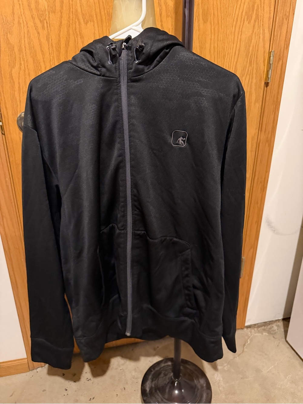 And1 Black Lightweight Hooded Zip-Up Jacket